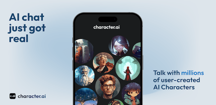 تحميل تطبيق كاراكتر آي آي Character AI: Chat, Talk, Text مهكر آخر إصدار 2026 للأندرويد