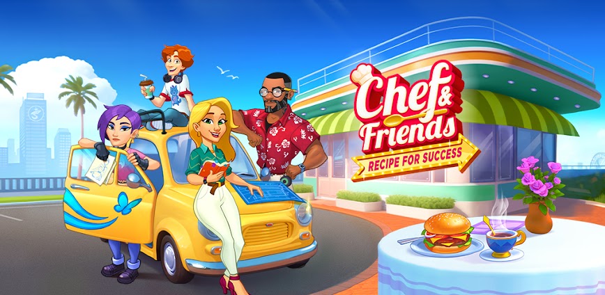 تحميل Chef & Friends: Cooking Game مهكر للأندرويد