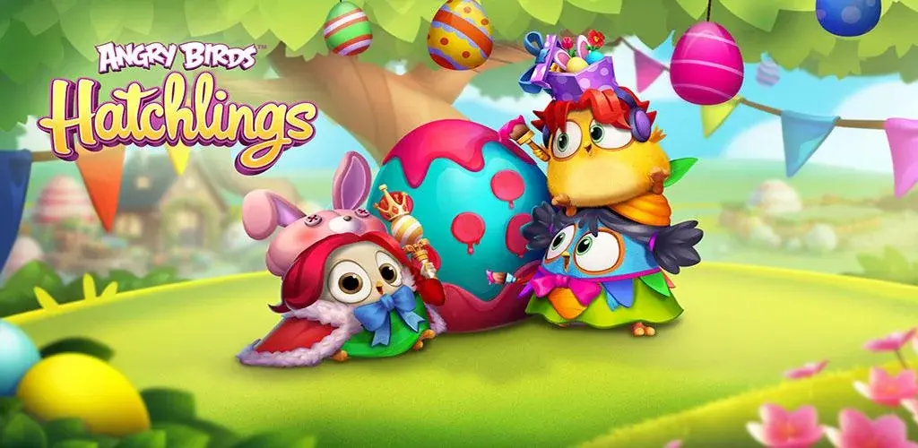 تحميل لعبة انجري بيردز هاتشلينغز Angry Birds Hatchlings مهكرة آخر إصدار 2026 للأندرويد