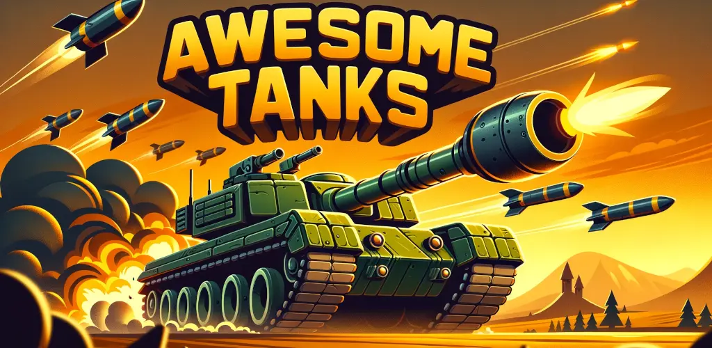 تحميل لعبة اوسوم تانكس Awesome Tanks مهكرة آخر إصدار 2026 للأندرويد