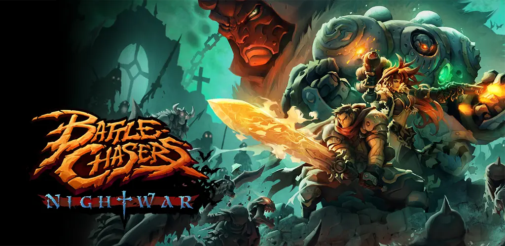 تحميل لعبة باتل تشيسرز نايتوور Battle Chasers مهكرة آخر إصدار 2026 للأندرويد