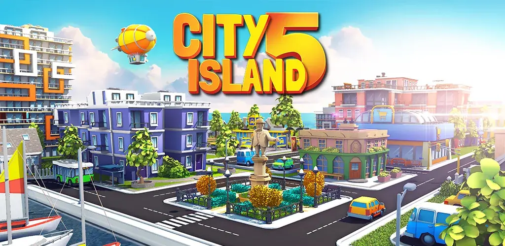 تحميل لعبة سيتي ايلاند 5 City Island 5 مهكرة آخر إصدار 2026 للأندرويد
