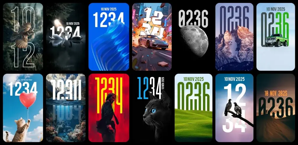 تحميل تطبيق ديب وولبيبرز Depth Wallpapers & Live Clock مهكر آخر إصدار 2026 للأندرويد
