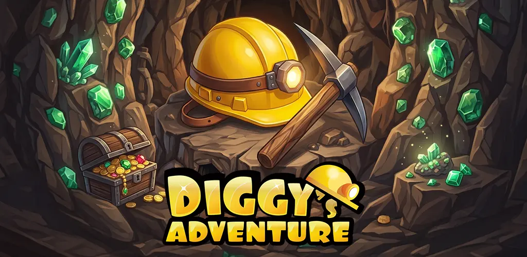 تحميل لعبة ديغيز أدفنتشر Diggy’s Adventure مهكرة آخر إصدار 2026 للأندرويد