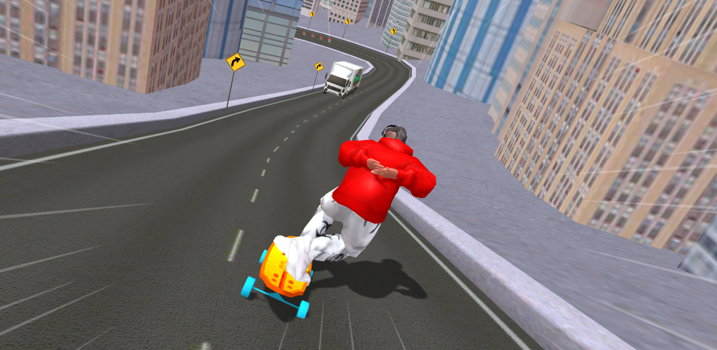 تحميل لعبة داون هيل ريسر Downhill Racer مهكرة آخر إصدار 2026 للأندرويد