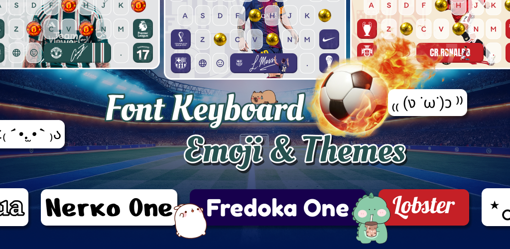تحميل تطبيق إيموجي فونت كي بورد Emoji Font Keyboard & Themes مهكر آخر إصدار 2026 للأندرويد