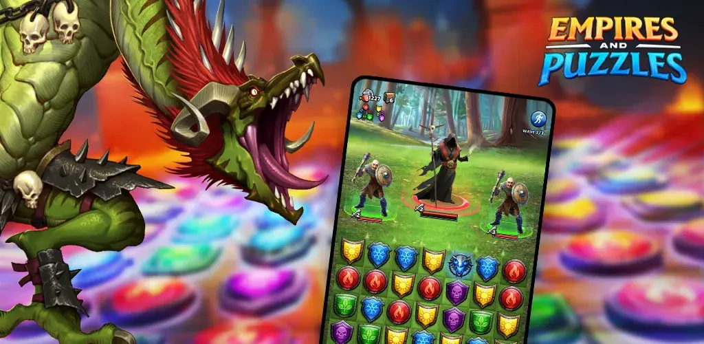 تحميل لعبة إمبايرز أند بزلز Empires & Puzzles مهكرة آخر إصدار 2026 للأندرويد