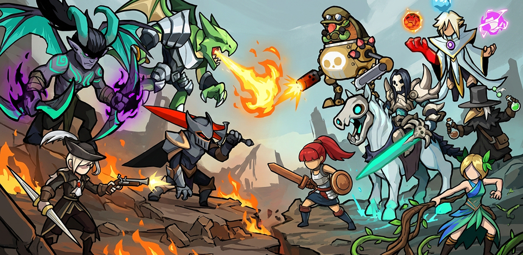 تحميل لعبة إبيك هيروز إيتيرنال دريم Epic Heroes مهكرة آخر إصدار 2026 للأندرويد