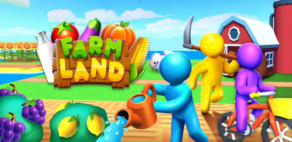تحميل لعبة فارم لاند Farm Land مهكرة آخر إصدار 2026 للأندرويد