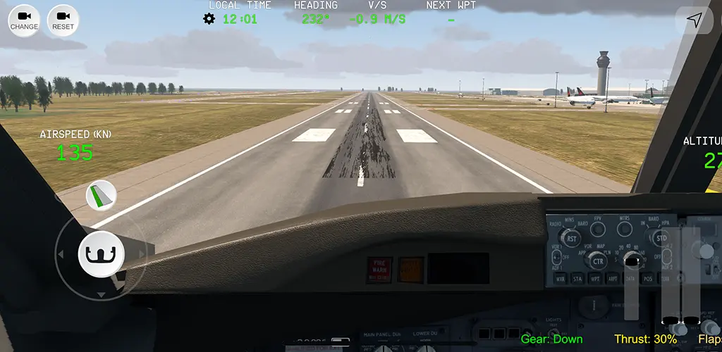 تحميل لعبة فلايت سيميولاتور Flight Simulator Advanced مهكرة آخر إصدار 2026 للأندرويد
