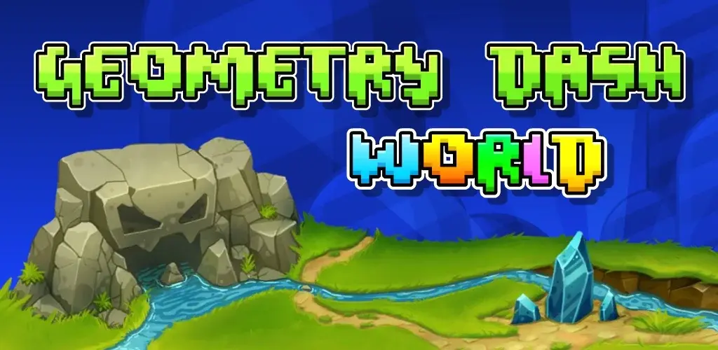 تحميل لعبة جيومتري داش Geometry Dash World مهكرة آخر إصدار 2026 للأندرويد
