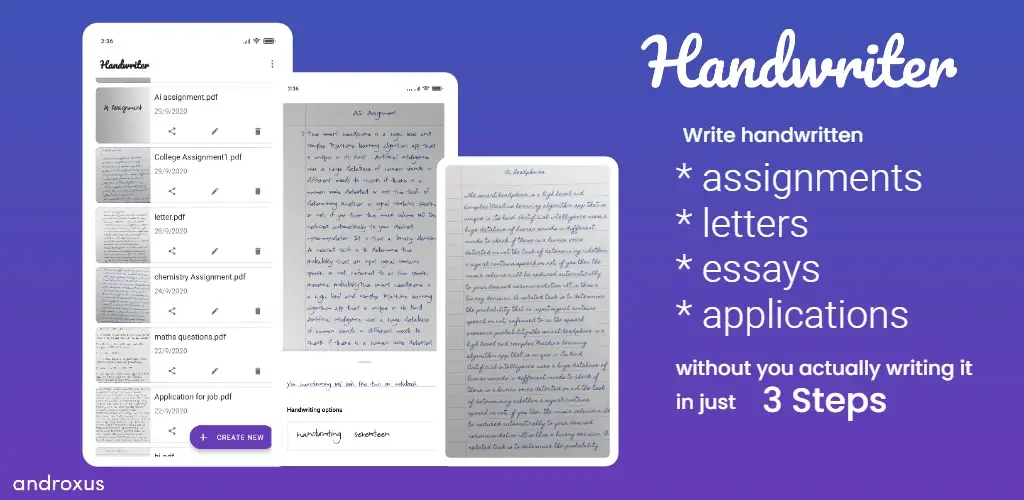 تحميل تطبيق هاند رايتر Handwriter مهكر آخر إصدار 2026 للأندرويد