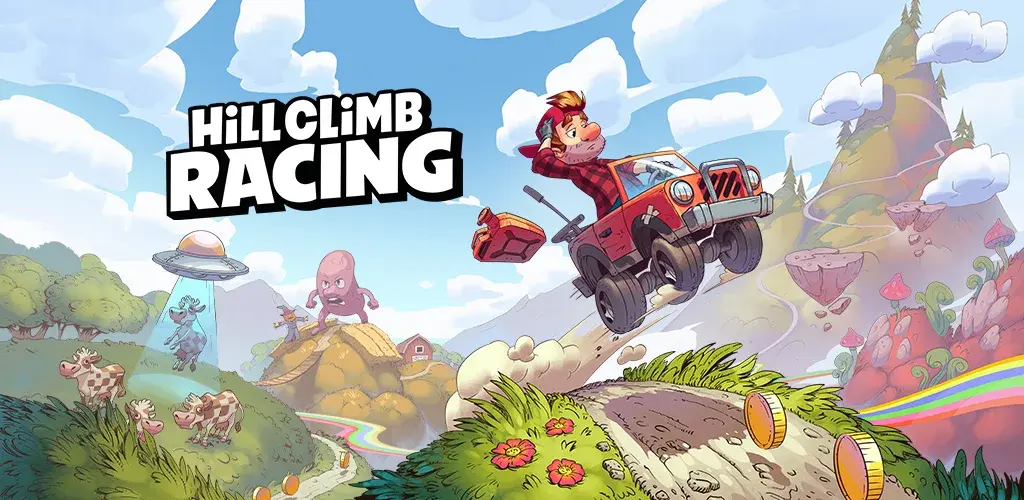 تحميل لعبة هيل كلايمب ريسينغ Hill Climb Racing مهكرة آخر إصدار 2026 للأندرويد