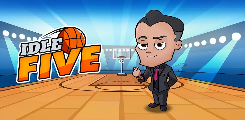 تحميل لعبة ايدل فايف باسكيت بول Idle Five Basketball tycoon مهكرة آخر إصدار 2026 للأندرويد