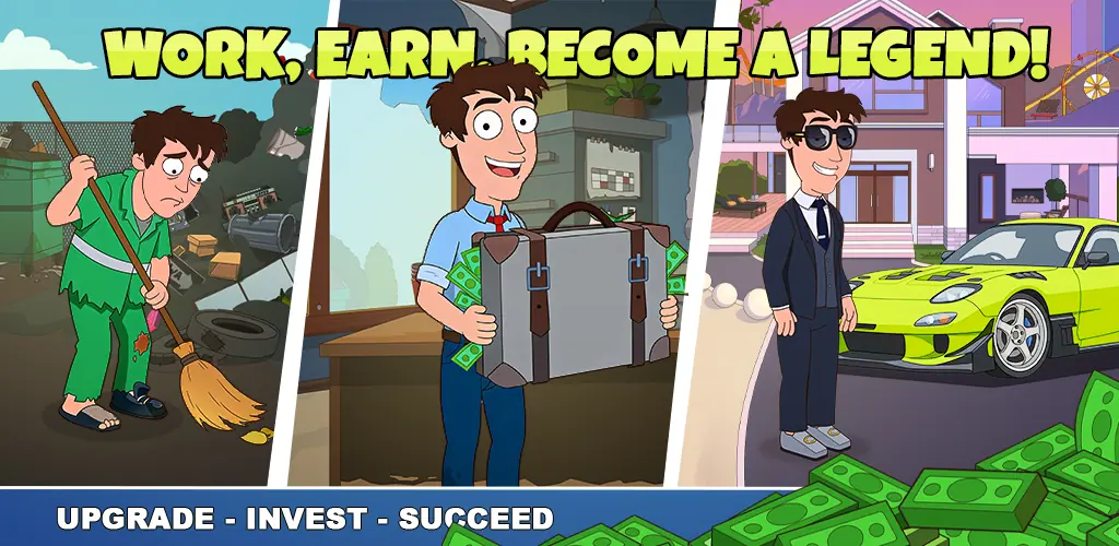 Idle Guy: Life Simulator games