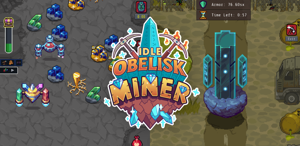 تحميل لعبة ايدل أوبيليسك ماينر Idle Obelisk Miner مهكرة آخر إصدار 2026 للأندرويد