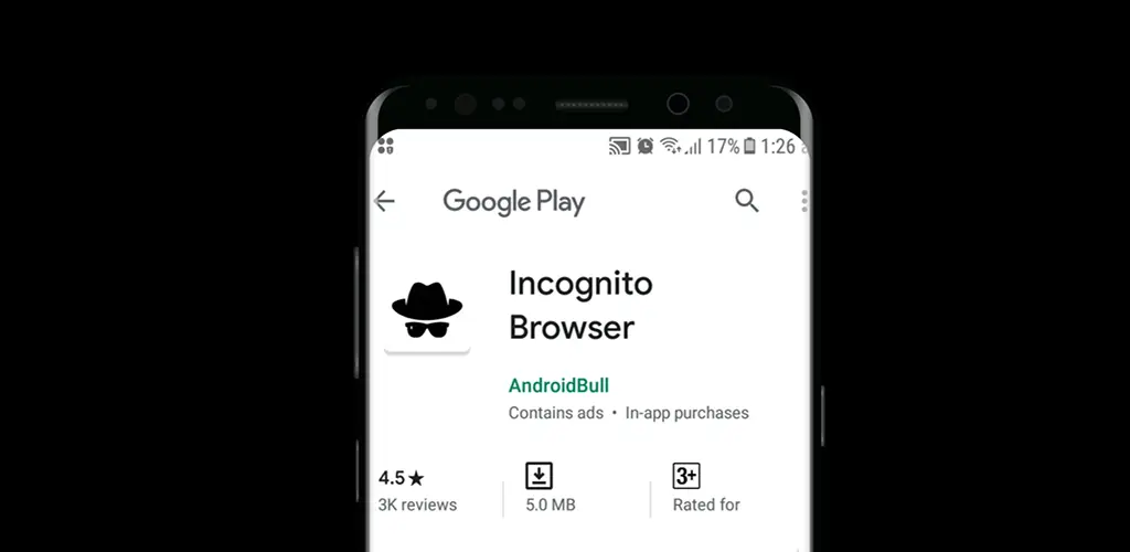 تحميل تطبيق متصفح إنكوجنيتو Incognito Browser مهكر آخر إصدار 2026 للأندرويد