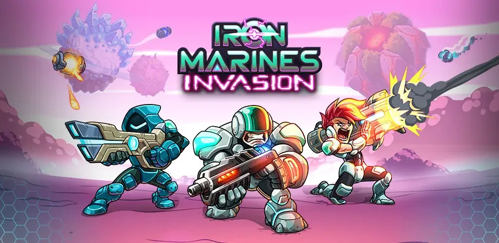 تحميل لعبة آرون مارينز 2 Iron Marines 2 مهكرة آخر إصدار 2026 للأندرويد