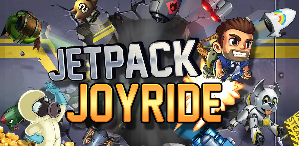 تحميل لعبة جيت باك جويرايد Jetpack Joyride مهكرة آخر إصدار 2026 للأندرويد