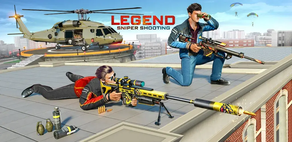 تحميل لعبة لعبة القناص:اطلاق النار بندقية Legend Sniper Shooting Game 3D مهكرة آخر إصدار 2026 للأندرويد