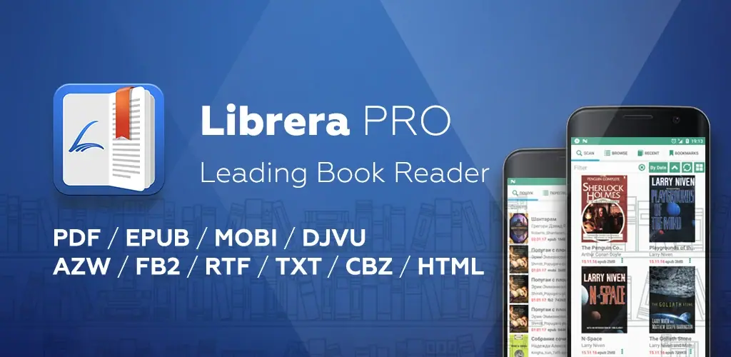 Librera PRO: قارئ الكتب