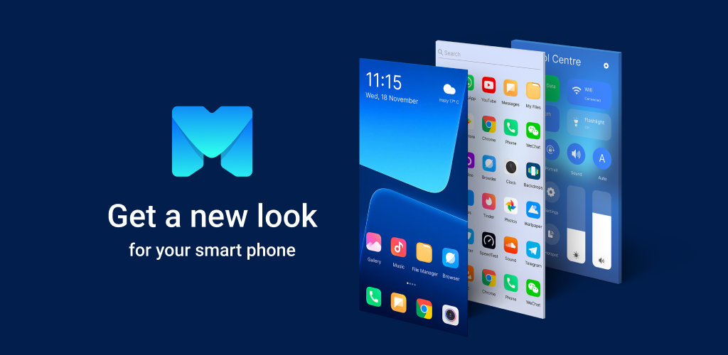 تحميل تطبيق ام لانشر M Launcher مهكر آخر إصدار 2026 للأندرويد