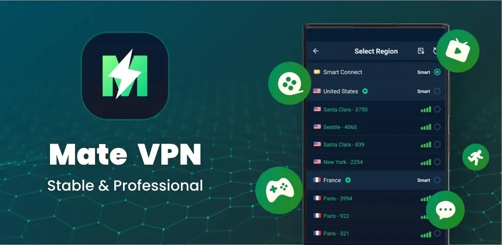 تحميل تطبيق ميت في بي إن MATE VPN مهكر آخر إصدار 2026 للأندرويد