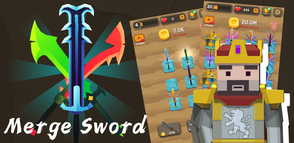 تحميل لعبة ميرج سورد Merge Sword مهكرة آخر إصدار 2026 للأندرويد