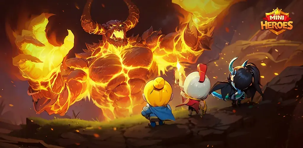 تحميل لعبة ميني هيروز ماجيك ثرون Mini Heroes مهكرة آخر إصدار 2026 للأندرويد