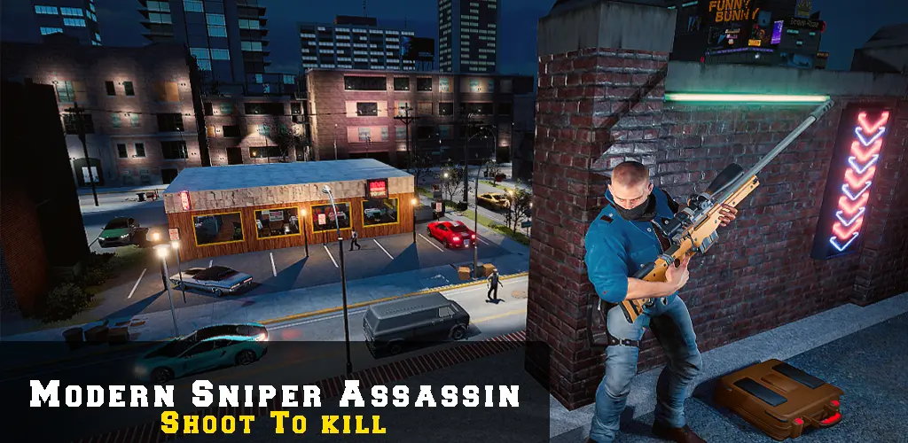 تحميل لعبة مودرن سنايبر Modern Sniper 3d Assassin مهكرة آخر إصدار 2026 للأندرويد