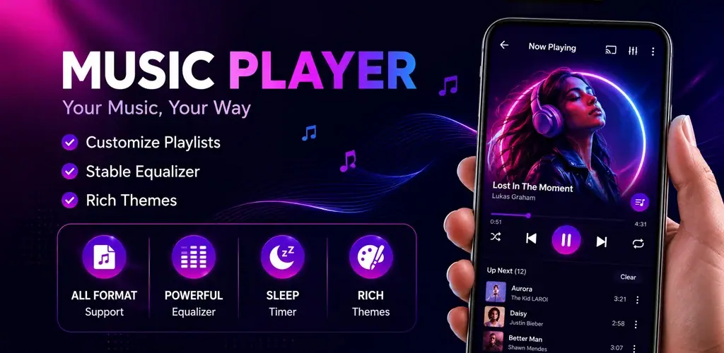مشغل الموسيقى -MP3، مشغل الصوت