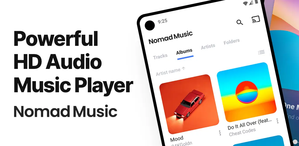 تحميل تطبيق نوماد ميوزيك Music Player, MP3 مهكر آخر إصدار 2026 للأندرويد