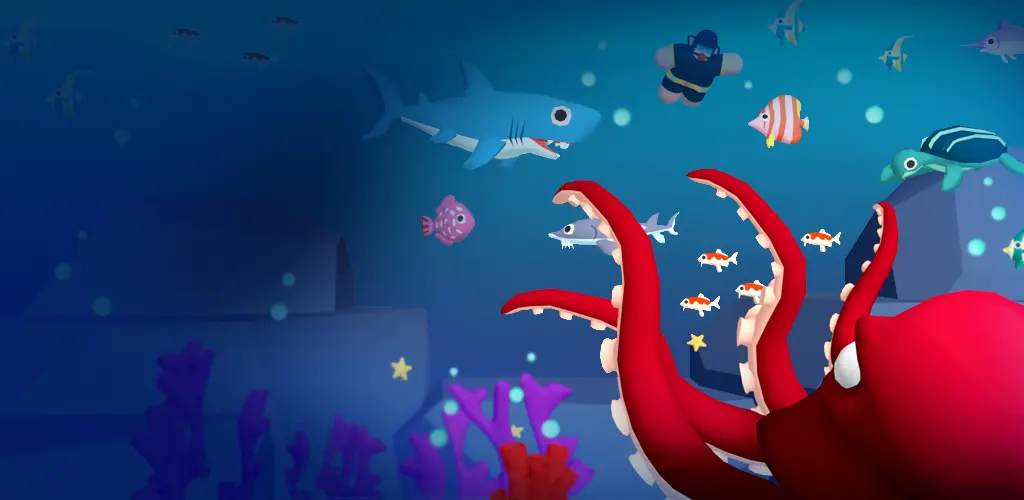 تحميل لعبة أكتوبر فيست Octopus Feast مهكرة آخر إصدار 2026 للأندرويد