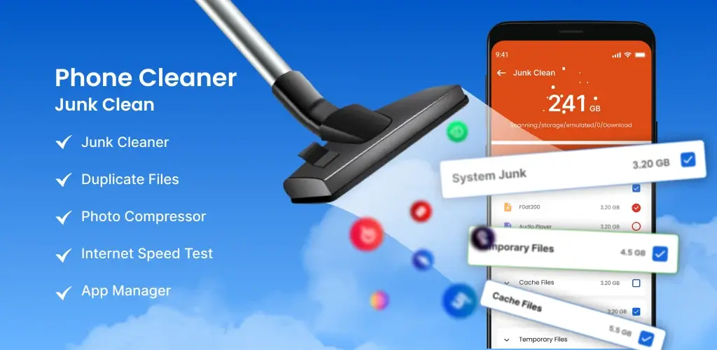 تحميل تطبيق فون كلينر Phone Cleaner مهكر آخر إصدار 2026 للأندرويد