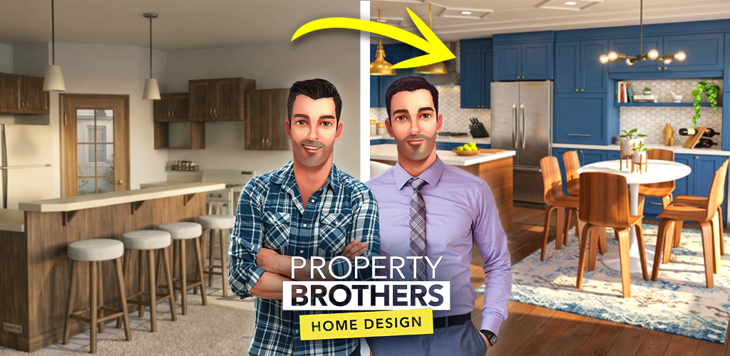 تحميل لعبة بروبرتي براذرز هوم ديزاين Property Brothers Home Design مهكرة آخر إصدار 2026 للأندرويد