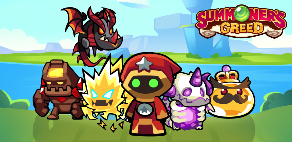 تحميل لعبة سومنرز غريد Summoner Greed مهكرة آخر إصدار 2026 للأندرويد