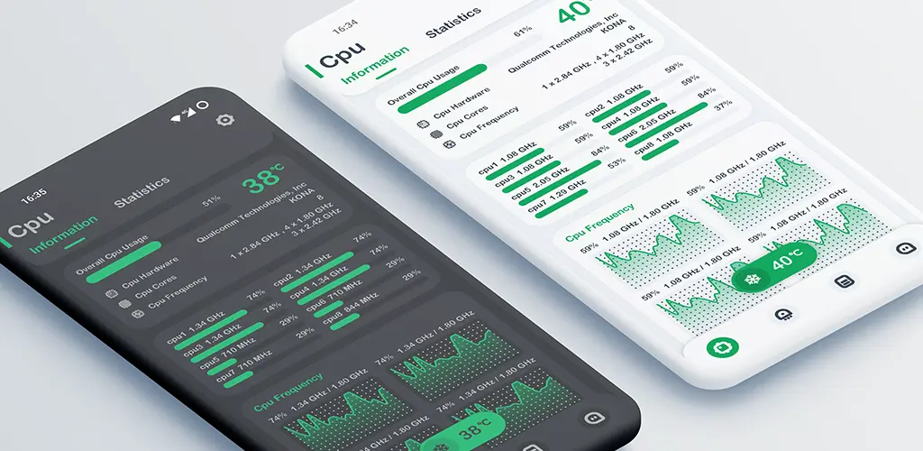 تحميل تطبيق سيستم مونيتور System Monitor Cpu Ram Battery مهكر آخر إصدار 2026 للأندرويد