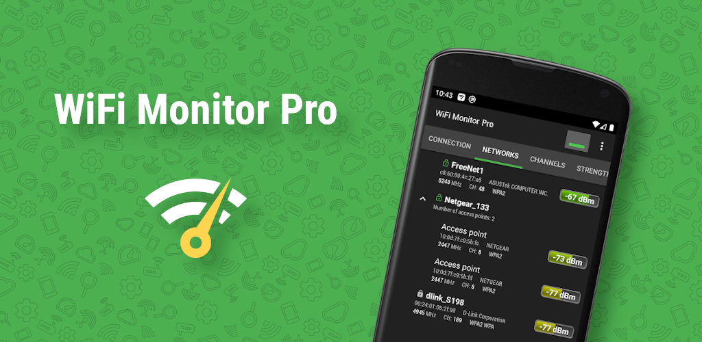تحميل تطبيق واي فاي مونيتور برو WiFi Monitor Pro مهكر آخر إصدار 2026 للأندرويد