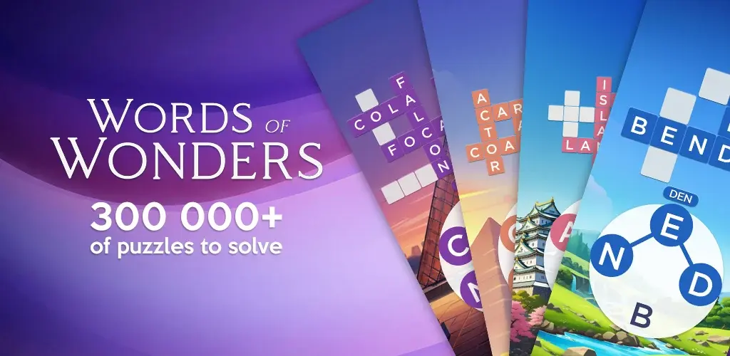 تحميل لعبة وردز اوف ووندرز Words of Wonders مهكرة آخر إصدار 2026 للأندرويد